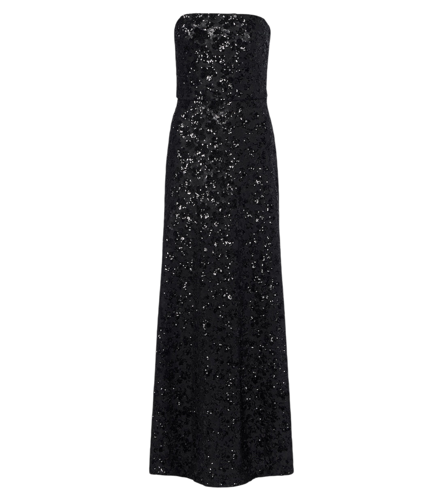 Max Mara Vestido de noite Elegante com lantejoulas