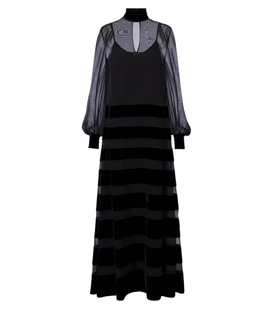 Robe en georgette de soie Max Mara Elegante