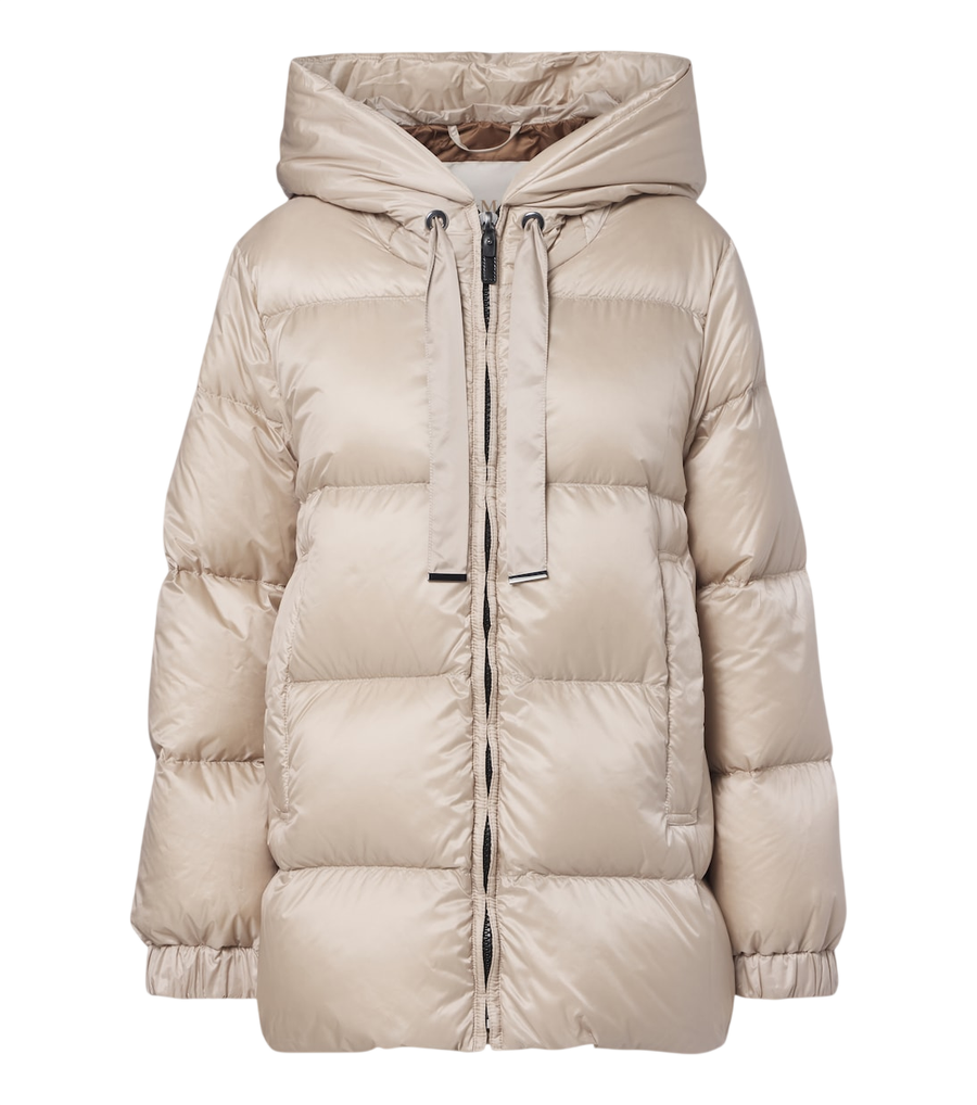 Max Mara Hooded down jacket