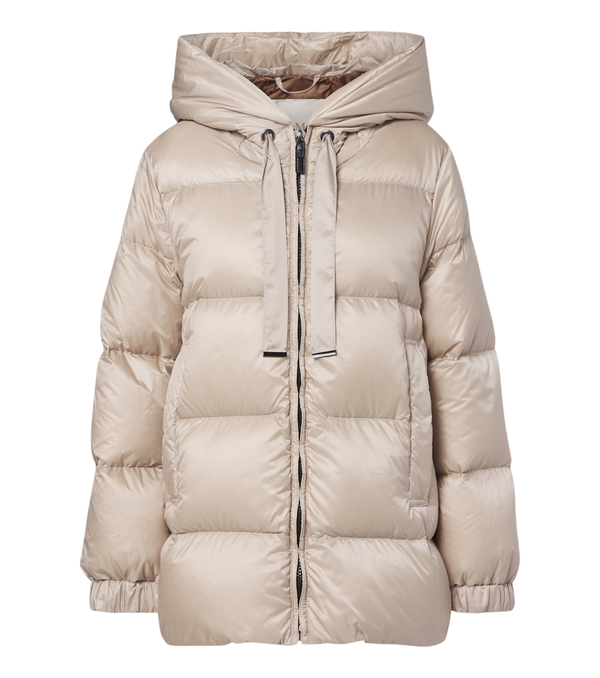 Max Mara Hooded down jacket