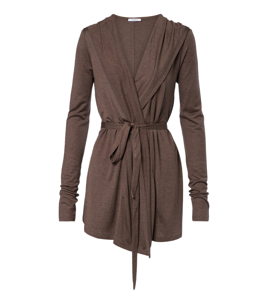 Max Mara Jersey wrap cardigan