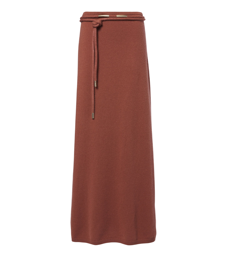 Max Mara Knitted cashmere maxi skirt