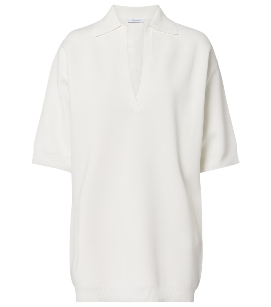 Top de punto crepé de Max Mara