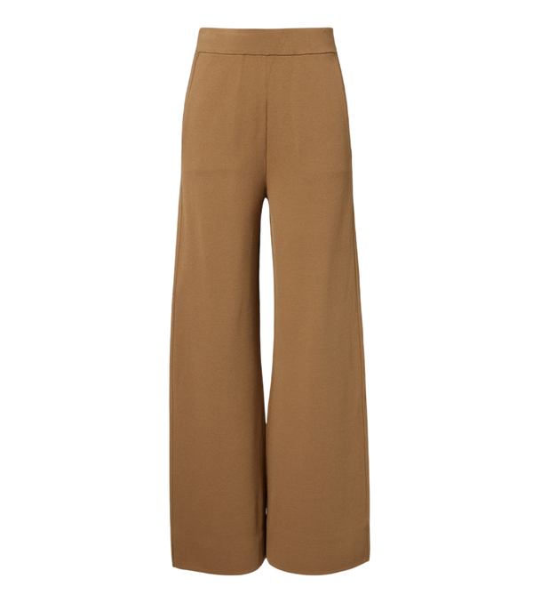 Pantalones de punto de pernera ancha Max Mara