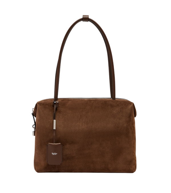 Max Mara Large suede shoulder bag