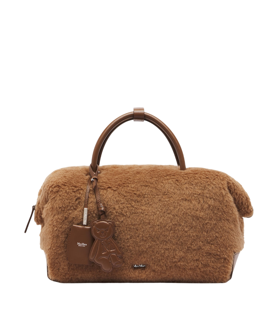 Max Mara Large teddy bowling bag
