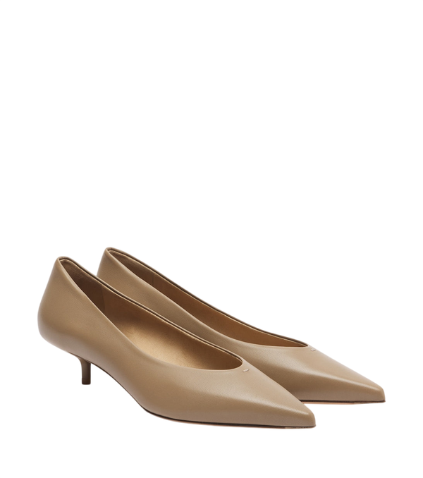 Zapatos de salón de piel Max Mara