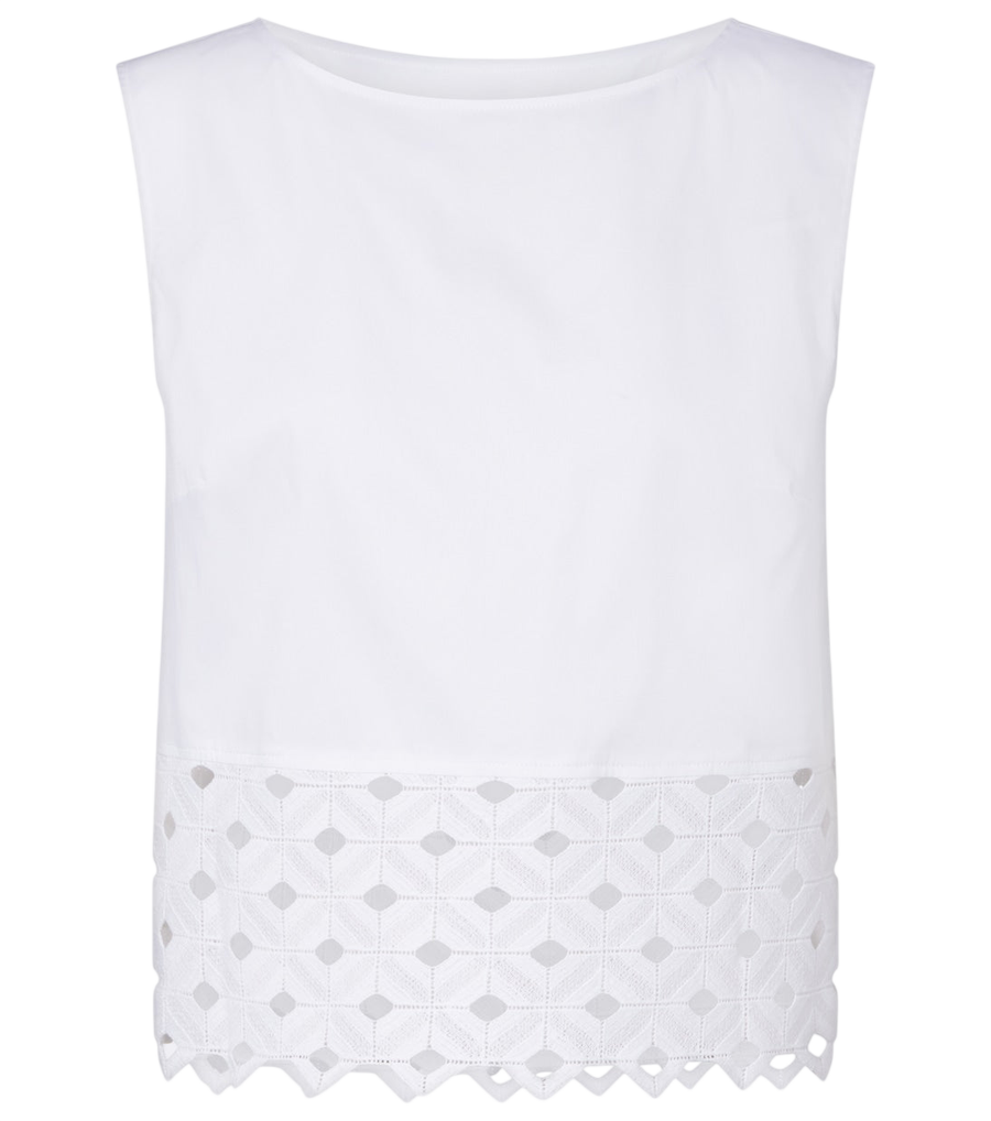 Max Mara Maggio cotton-blend top