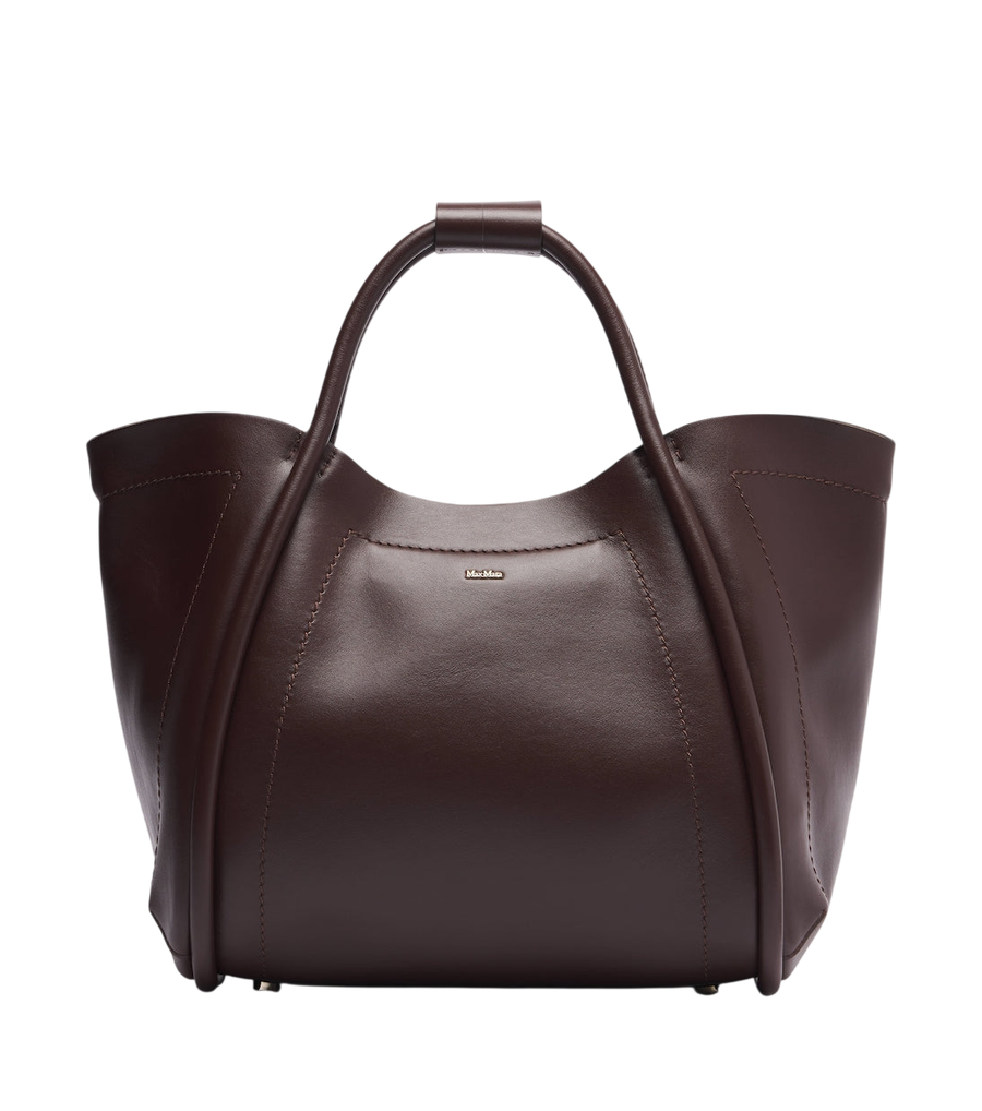 Max Mara Medium leather top-handle bag