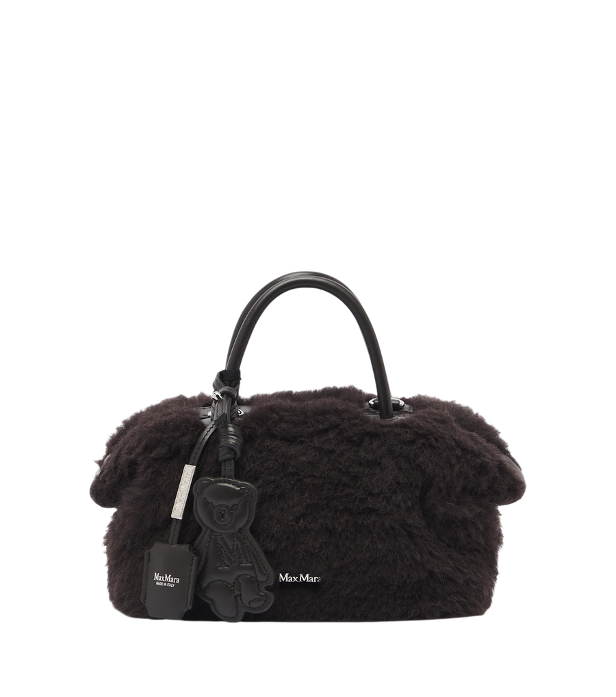 Max Mara Mini teddy bowling bag