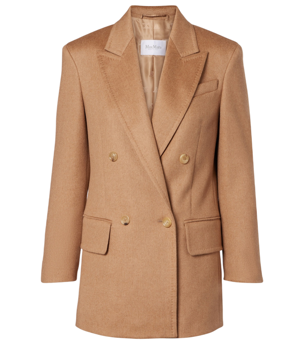 Max Mara Olimpia camel hair blazer