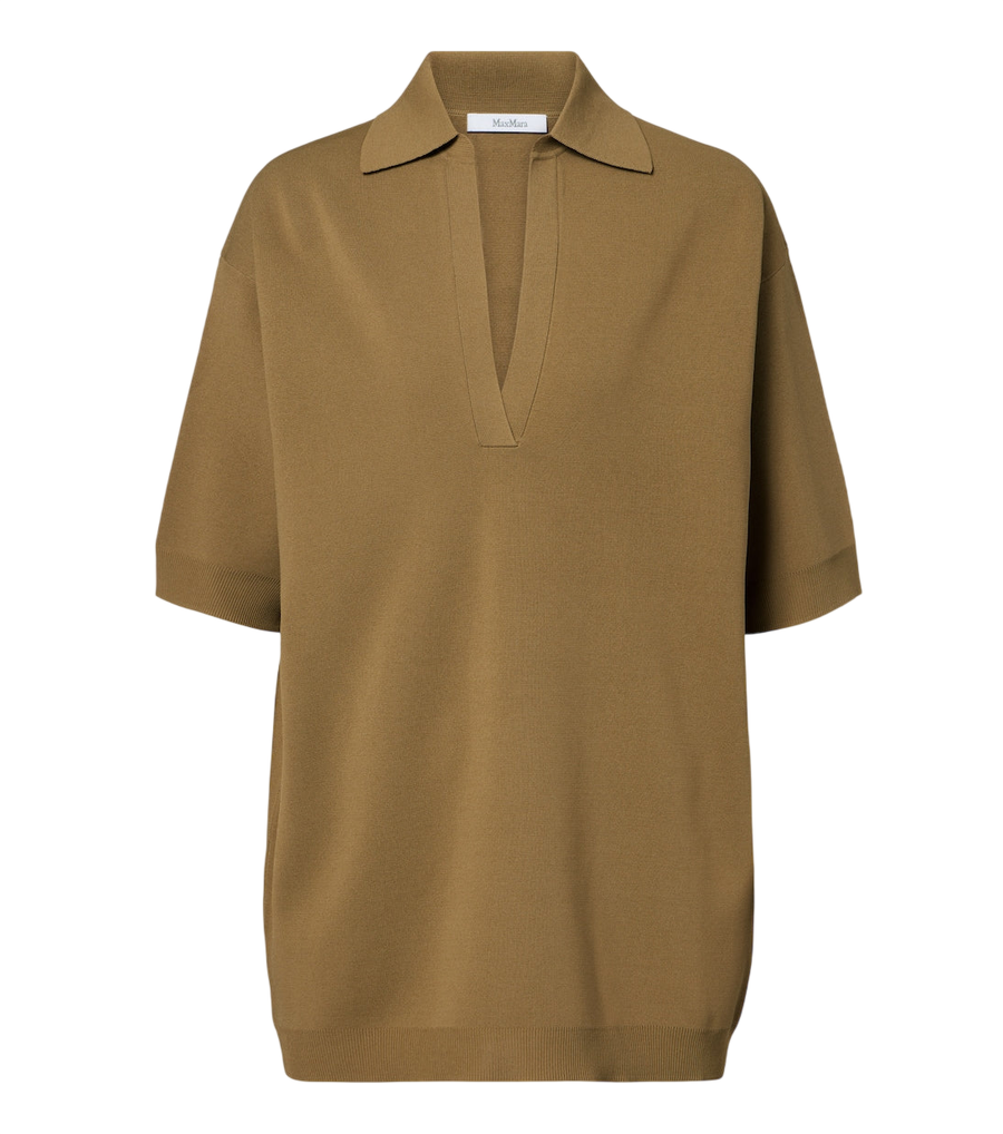 Polo de punto oversize de Max Mara
