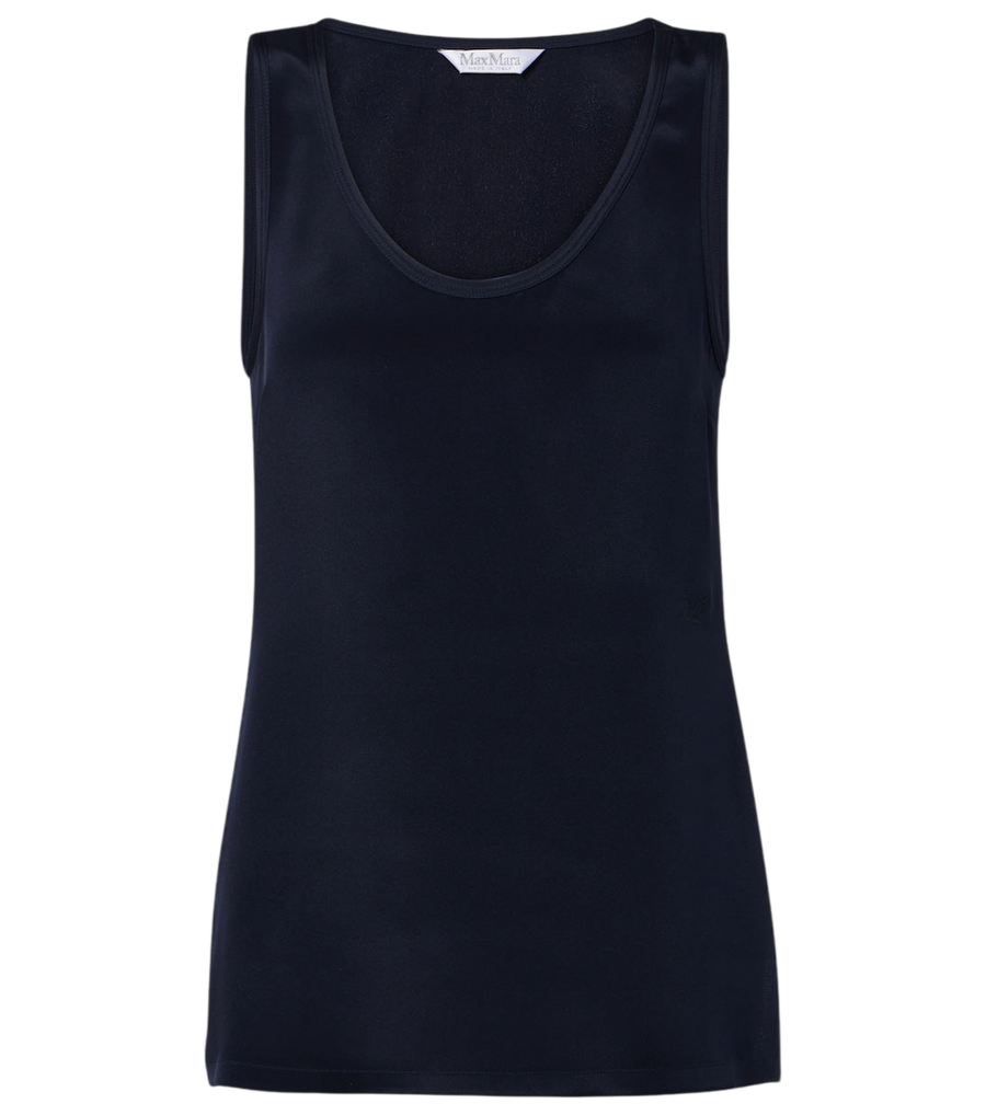 Camiseta de tirantes Max Mara en crepé de seda
