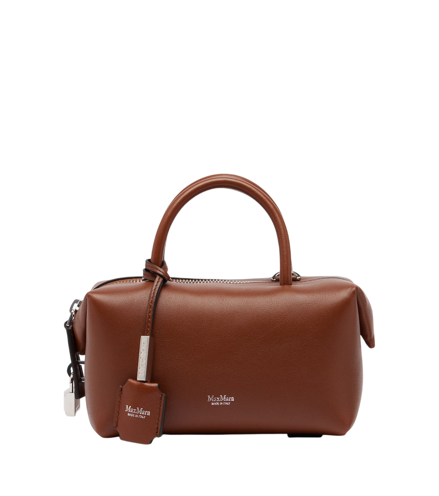 Max Mara Small leather bowling bag