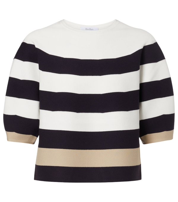 Max Mara Striped knitted sweater