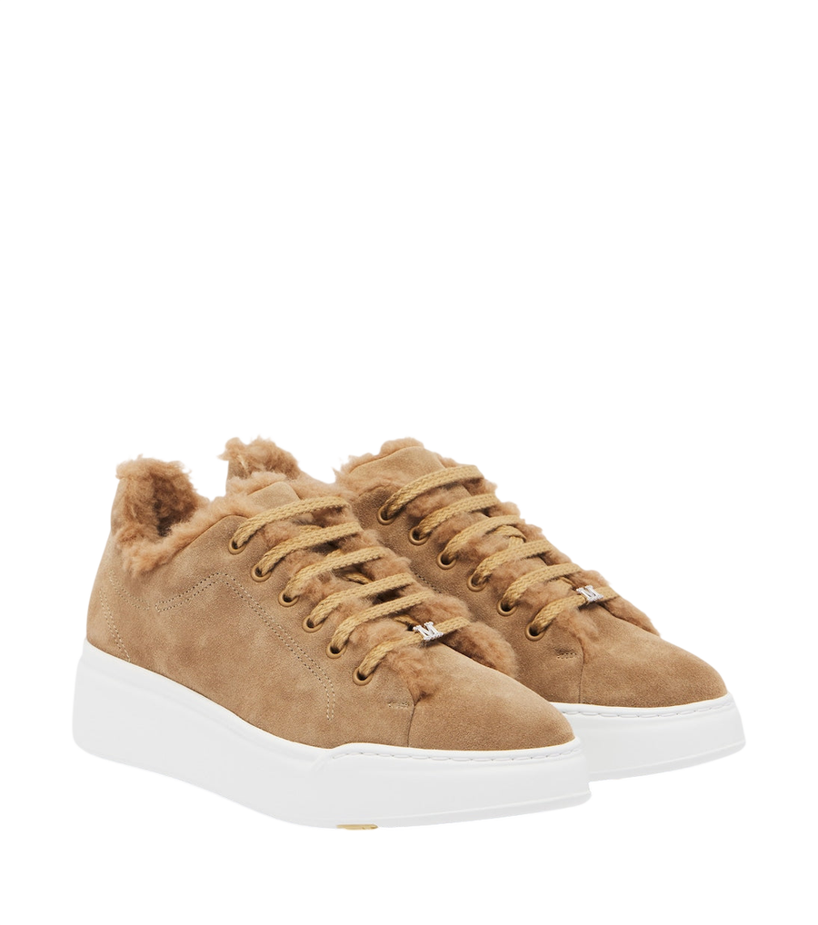 Max Mara Suede low-top sneakers