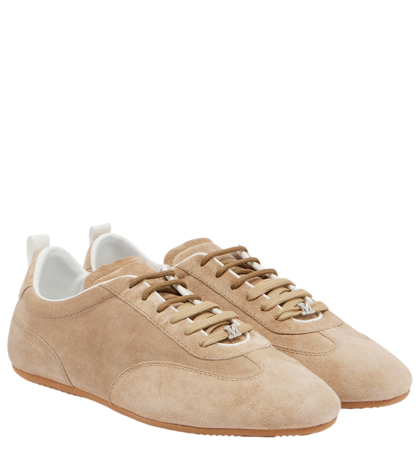 Max Mara Suede sneakers