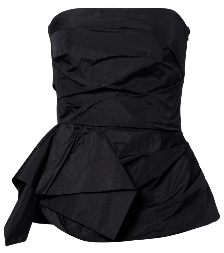 Haut corset en taffetas Max Mara