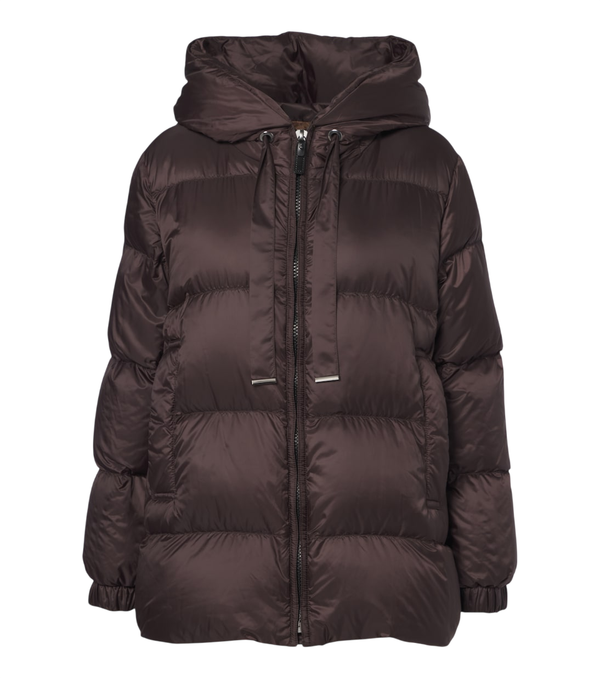 Max Mara The Cube hooded quilted down jacket