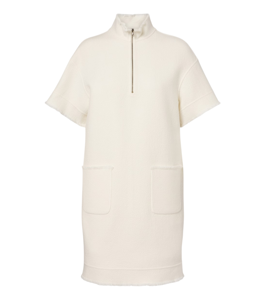 Max Mara Virgin wool jersey sweatshirt dress