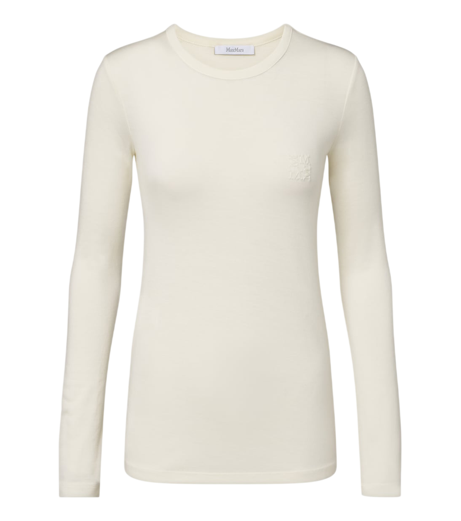 Max Mara Virgin wool jersey top