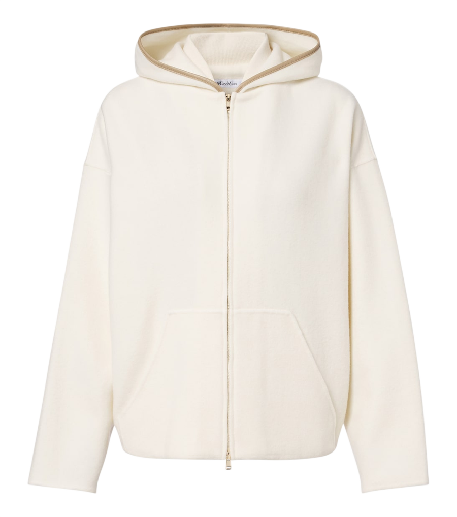 Max Mara Wool and cashmere-blend hoodie