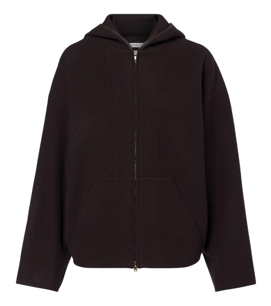 Max Mara Wool and cashmere-blend hoodie