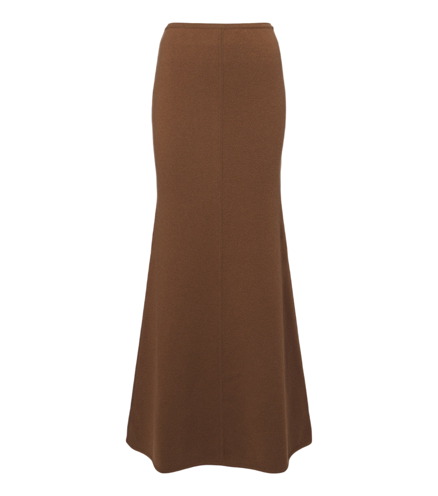 Max Mara Wool and cashmere maxi skirt