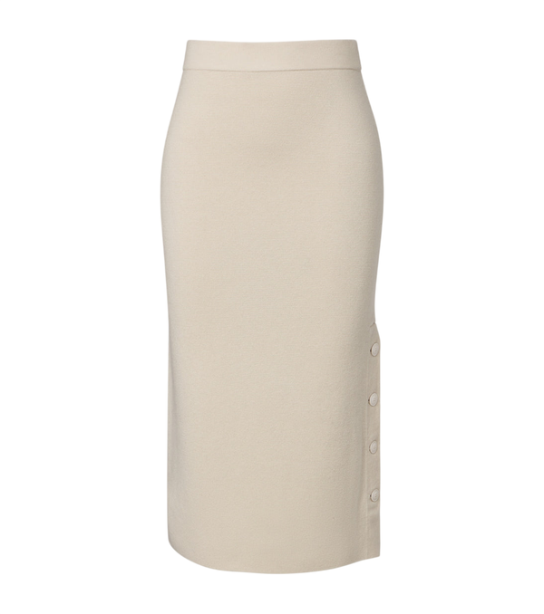 Max Mara Wool and cashmere midi skirt