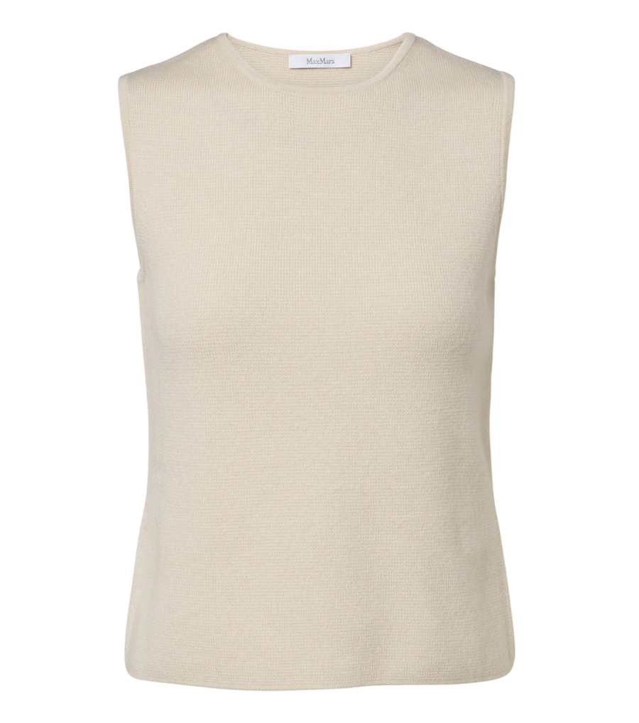 Max Mara Wool and cashmere sweater vest