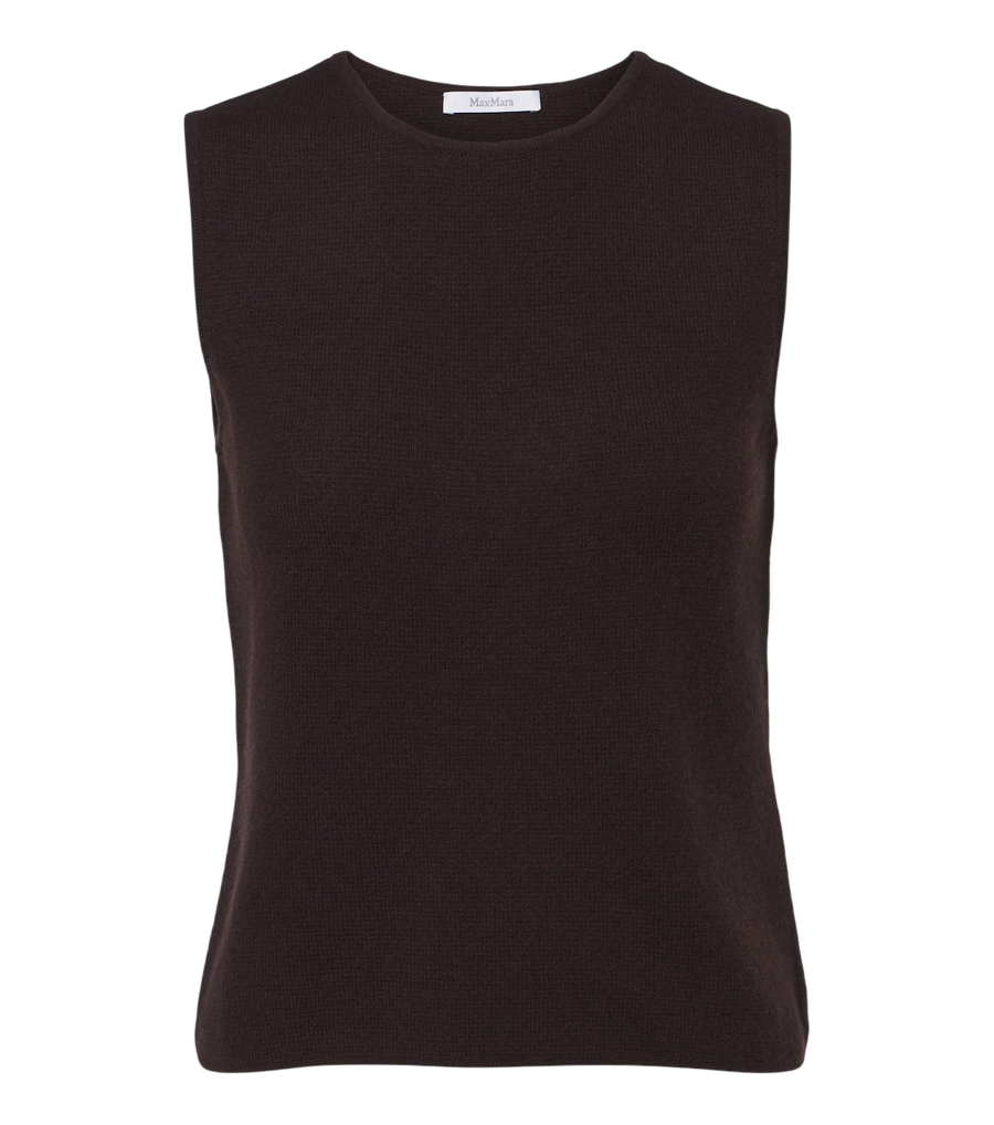 Max Mara Wool and cashmere sweater vest
