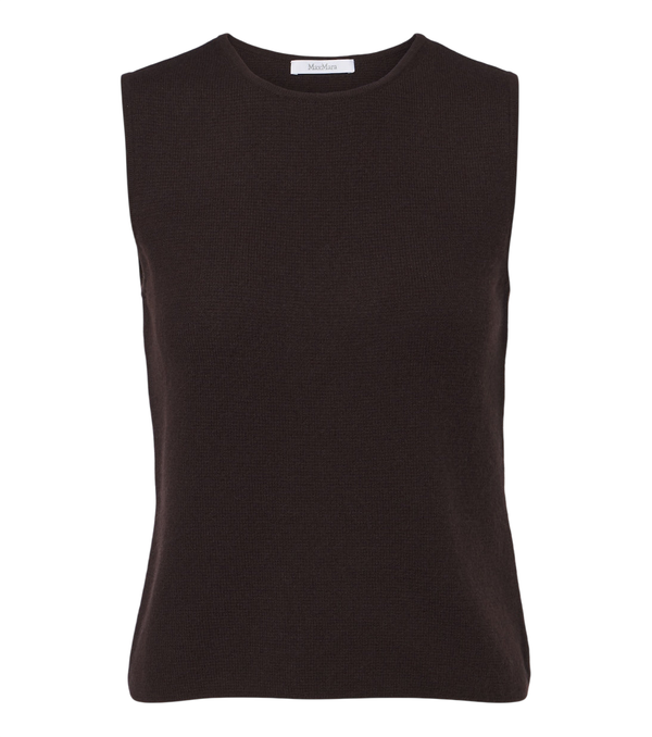 Max Mara Wool and cashmere sweater vest