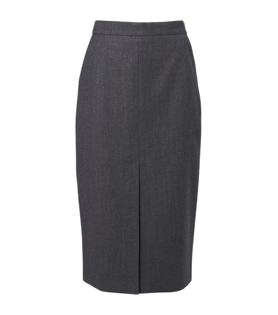 Falda lápiz de mezcla de lana de Max Mara