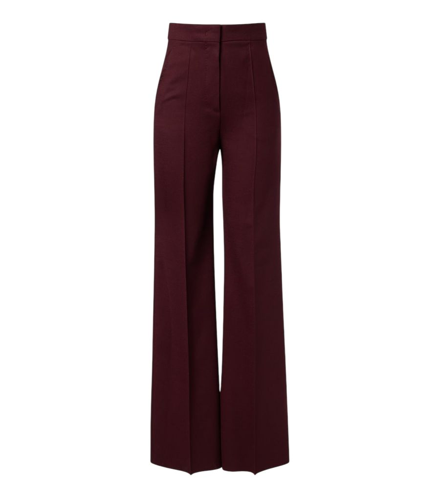 Max Mara Wool-blend wide-leg pants
