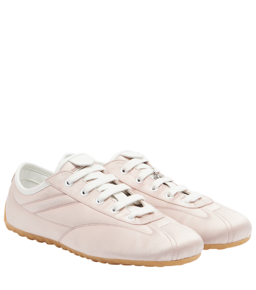 Baskets McQueen Boxe en satin
