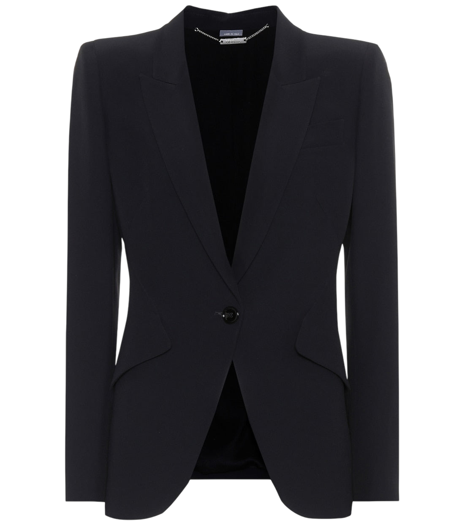 McQueen Crêpe blazer