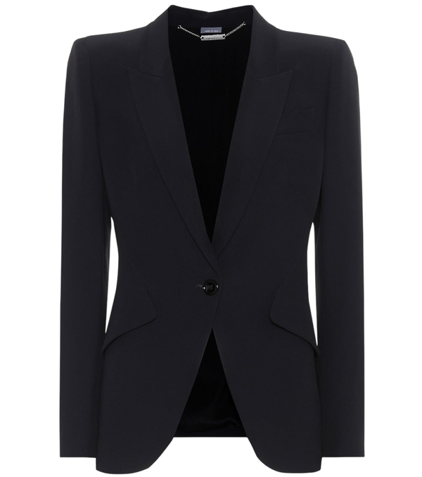 McQueen Crêpe blazer