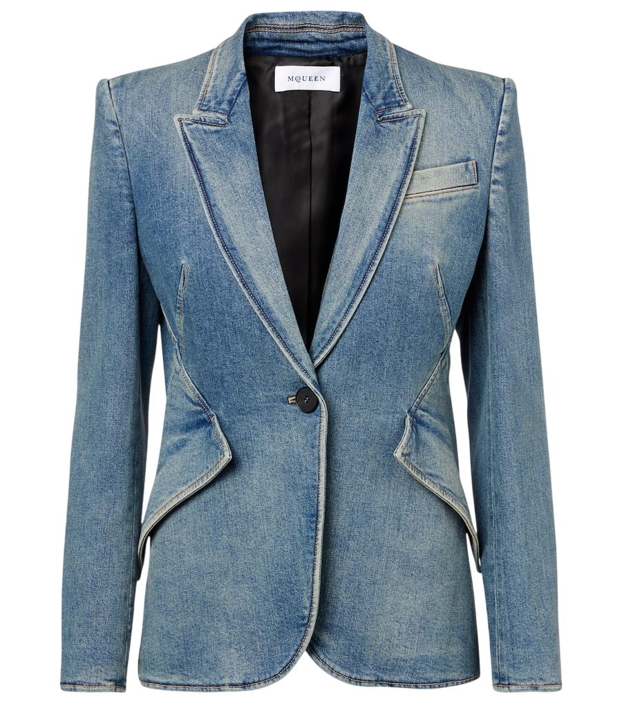 McQueen Denim blazer
