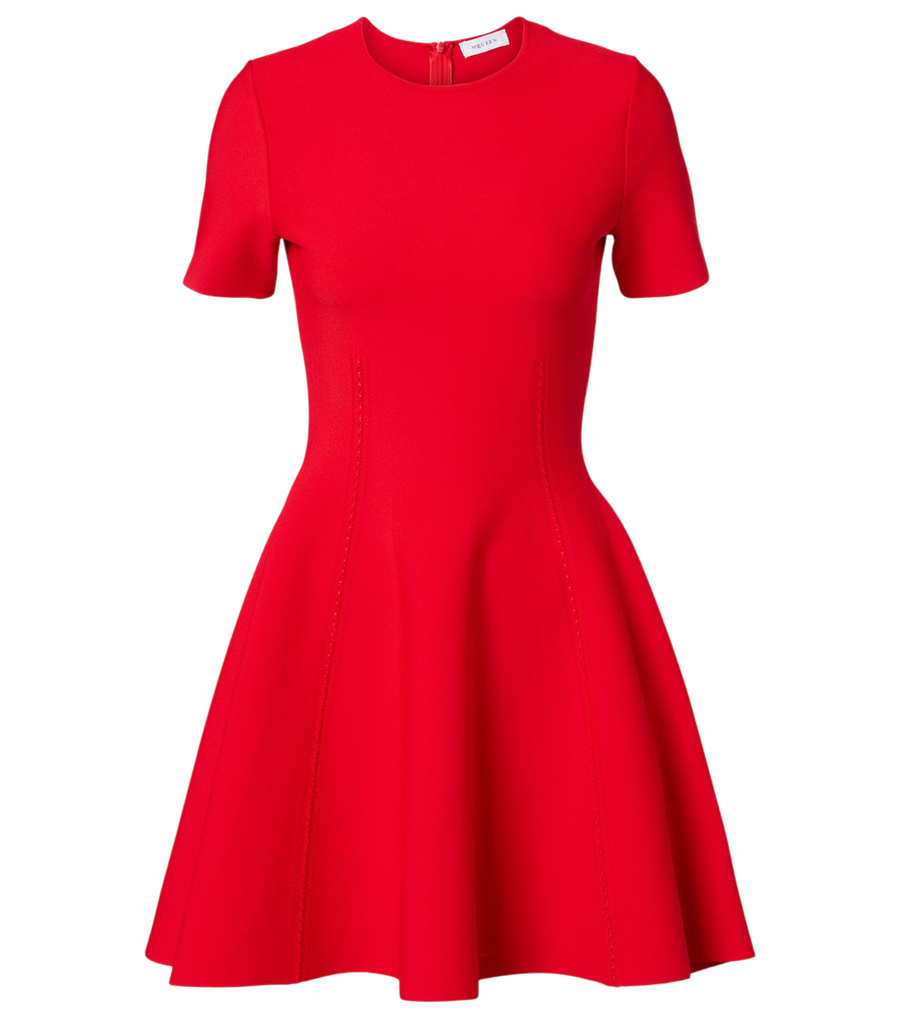 McQueen Faille minidress