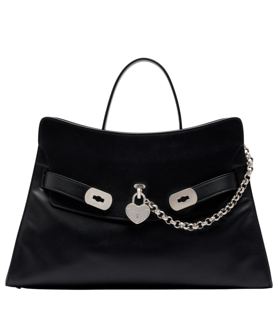 McQueen Locke Medium leather tote bag