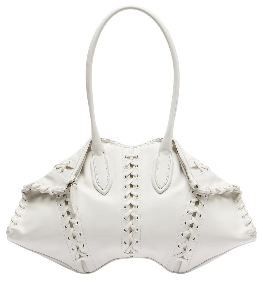 McQueen Manta Medium leather shoulder bag