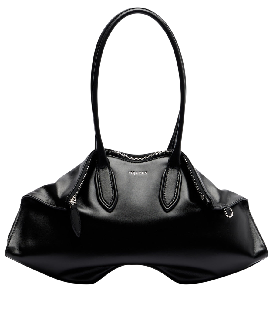 McQueen Manta Medium leather tote bag