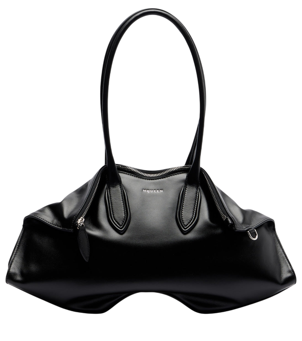 McQueen Manta Medium leather tote bag
