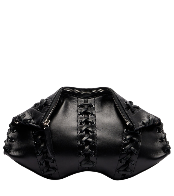 McQueen Manta Small leather shoulder bag