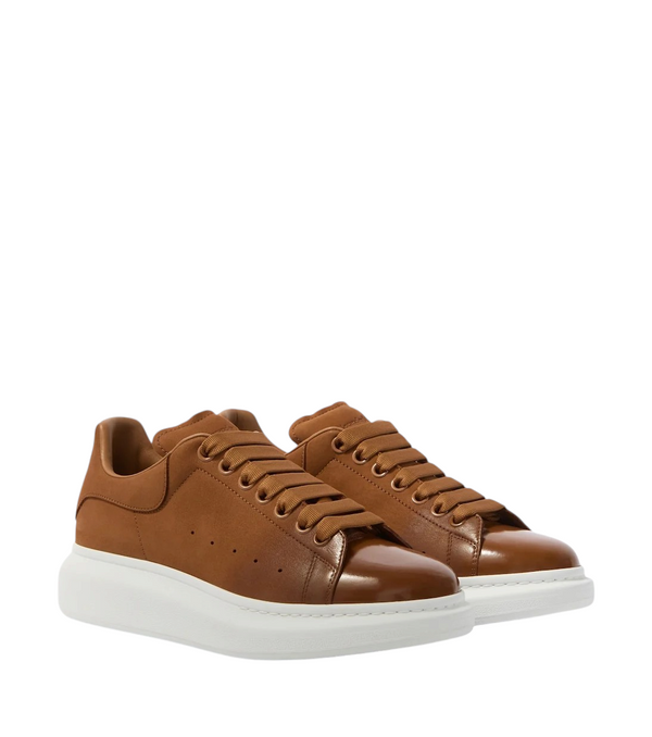 McQueen Oversized leather sneakers