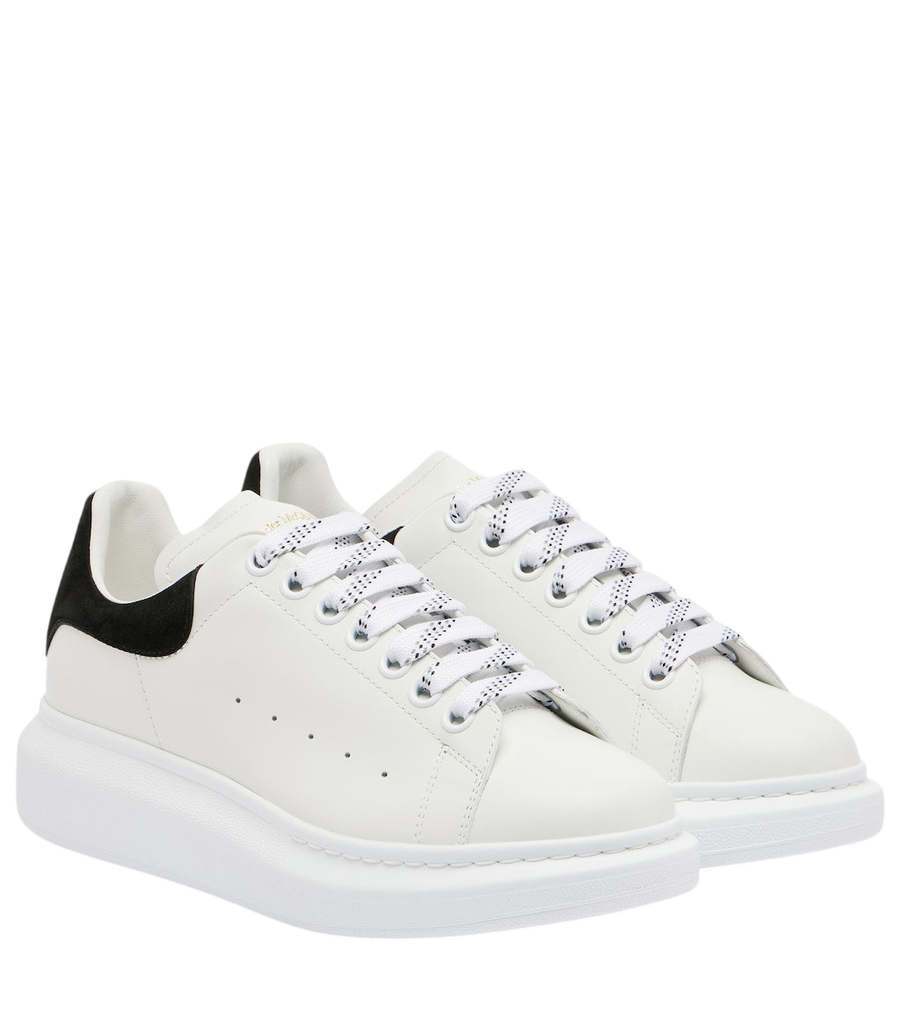 Baskets oversize en cuir McQueen