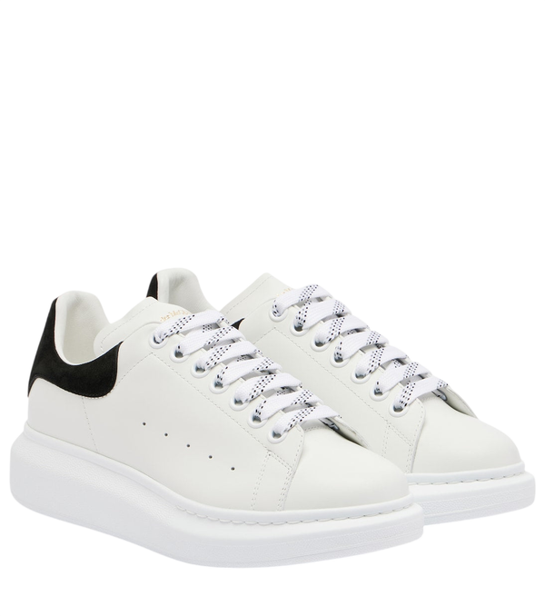 McQueen Oversized leather sneakers