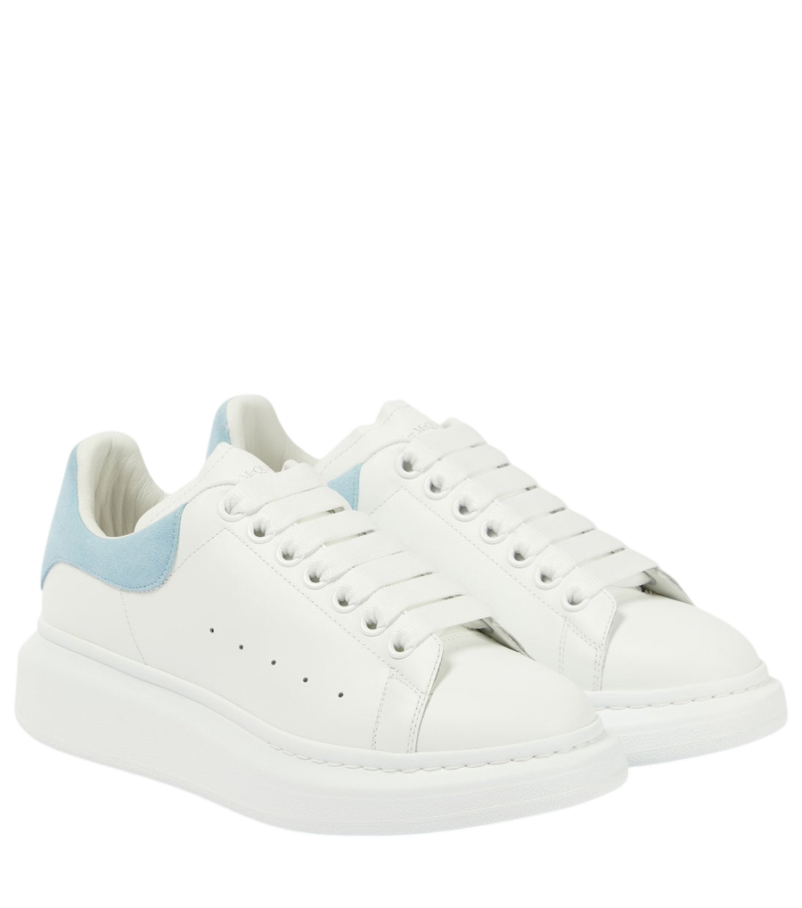 McQueen Oversized leather sneakers