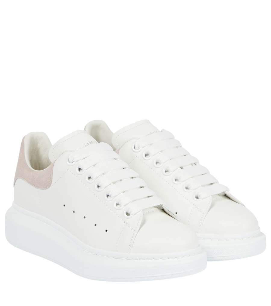 Baskets oversize en cuir McQueen