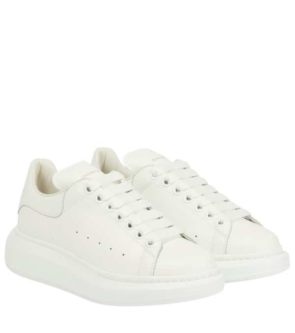 McQueen Oversized leather sneakers